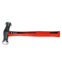 PEDDINGHAUS Spann- und Polierhammer UltraTEC 400 g mit UltraTEC 3-K Stiel Flache und Gewölbte Bahn