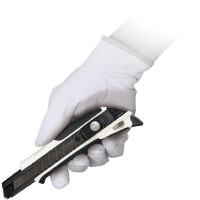 TAJIMA DORAFIN CUTTER 18 mm 1 RAZAR BLACK Klinge AUTO LOCK MIT FINNE