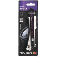 TAJIMA DORAFIN CUTTER 18 mm 1 RAZAR BLACK Klinge AUTO LOCK MIT FINNE