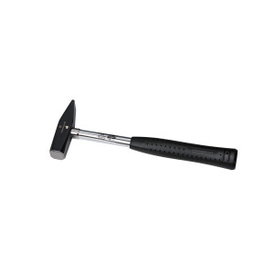 PEDDINGHAUS Schlosserhammer 500 g mit Stahlrohrstiel und...