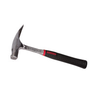 PEDDINGHAUS Latthammer Xstriker 965 g -Ganzstahl Geschmiedet- mit Magnet und Kunststoffgriff Rauhe Bahn GS geprüft
