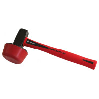 PEDDINGHAUS Plattenlegerhammer UltraTEC Komfort 2.350 g mit UltraTEC 3-K Stiel