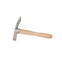 PEDDINGHAUS Maurerhammer 600 g Teilpoliert Daenisches / Berliner Model mit Eschenstiel