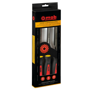 MOB Stechbeitel-Satz 3 Teilig mit NERTECHheft...