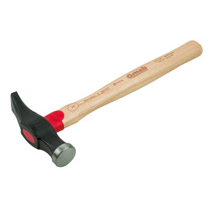 MOB Schlicht- und Mechanikerhammer 500 g mit Hickorystiel