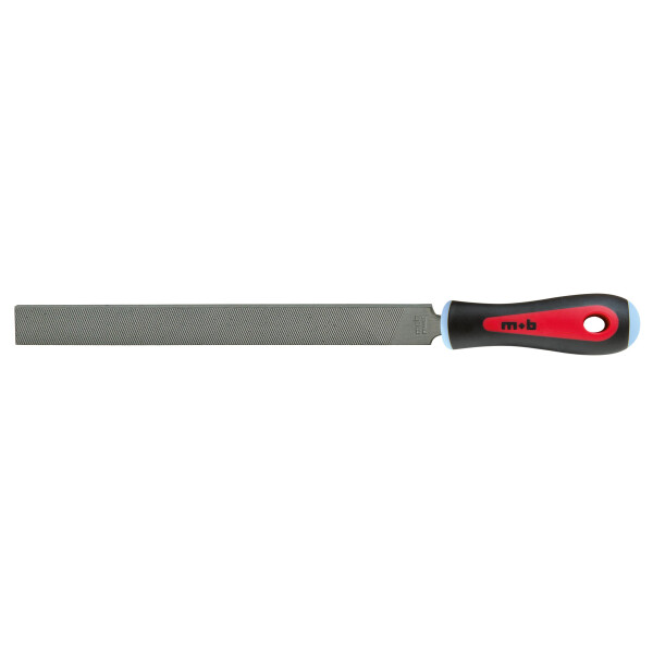 MOB Werkstattfeile mit Flachstumpf 300 mm H2 mit NERTECH-Heft