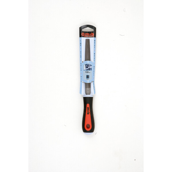 MOB Werkstattfeile mit Halbrund 150 mm H2 mit NERTECH-Heft auf Karte