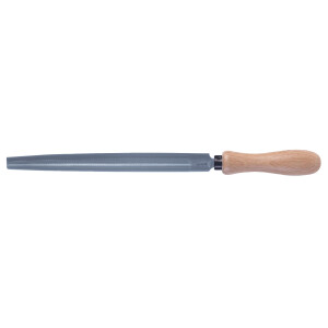 MOB Werkstattfeile Halbrund mit Holzheft 250-10 25X7 mm