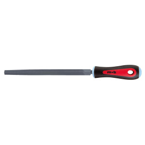 MOB Werkstattfeile mit Dreikant 250 mm H2 mit NERTECH-Heft