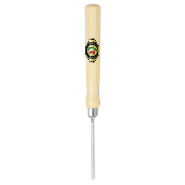Kirschen 5311005 Zierschnitzeisen mit Weißbuchenheft, 0,5 mm Stich 11, gerade, Achtkantform
