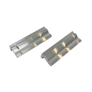 MOB Spannnbacken Magnestrip Ps 100 mm Aluminium Prismen