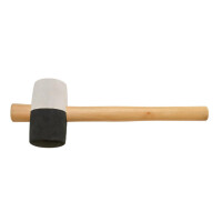 MOB Gummi-Kompositions-Hammer Kombi 55 mm 2 HärteN 90 Shore und 77 Shore