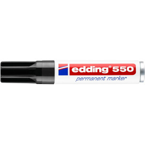 edding 550 Permanentmarker schwarz 4-550001