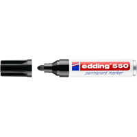 edding 550 Permanentmarker schwarz 4-550001