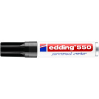 edding 550 Permanentmarker schwarz 4-550001