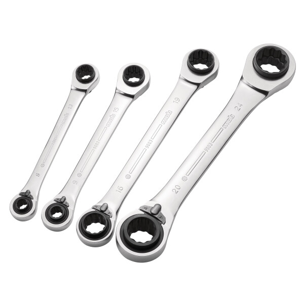 MOB Fusion Box Schlüsselsatz Quattro 4X4 4-Teilig Größen 8-24 mm