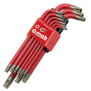 MOB Stiftschlüsselsatz 9-Teilig Torx Magnetisch