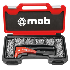 MOB Fusion Box Nietzangenset 500-Teilig Inkl. Zange und...