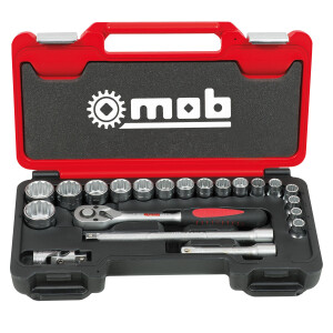 MOB Fusion Box Steckschlusselsatz 21-Teilig 1 / 2 Zoll 12...
