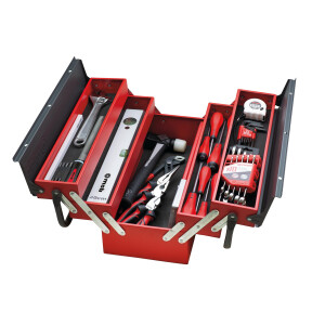 MOB Werkzeugkasten Bi-Color Universal 50-Teilig 5 Faecher...