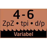 WILPU 3014600101 Bimetall Lochsaegen 4/6 ZpZ / Lochsaegenzubehoer 30/146