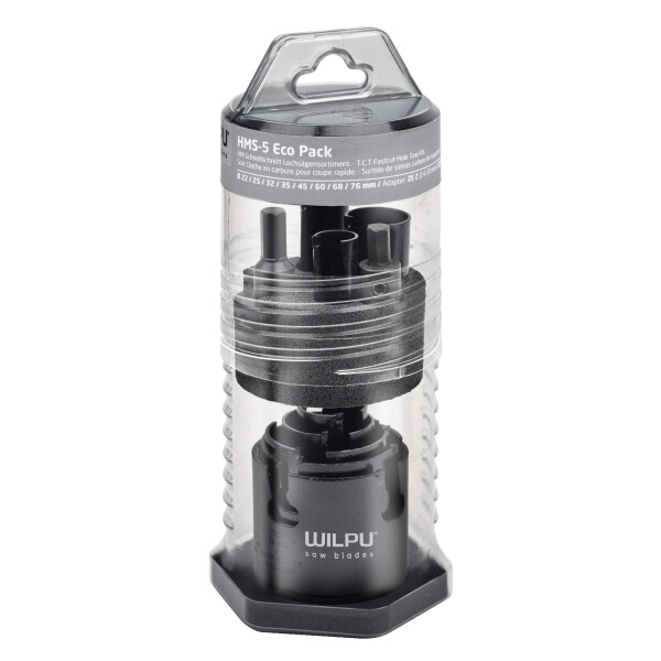 WILPU 3363100001 Hartmetall Universal - Lochsaege / Lochsaege fuer Spezialanwendung HMS-5 ECO PACK