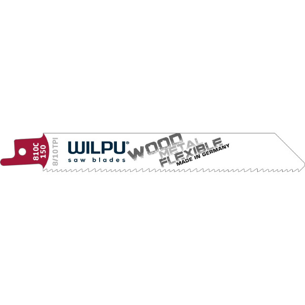 WILPU 1361500005 Saebelsaegeblatt Holz, Metall WILPU 1361500005 5 Stk.