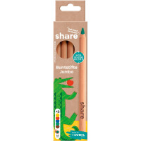 share Buntstift Jumbo 5er-Set 4-0002-5