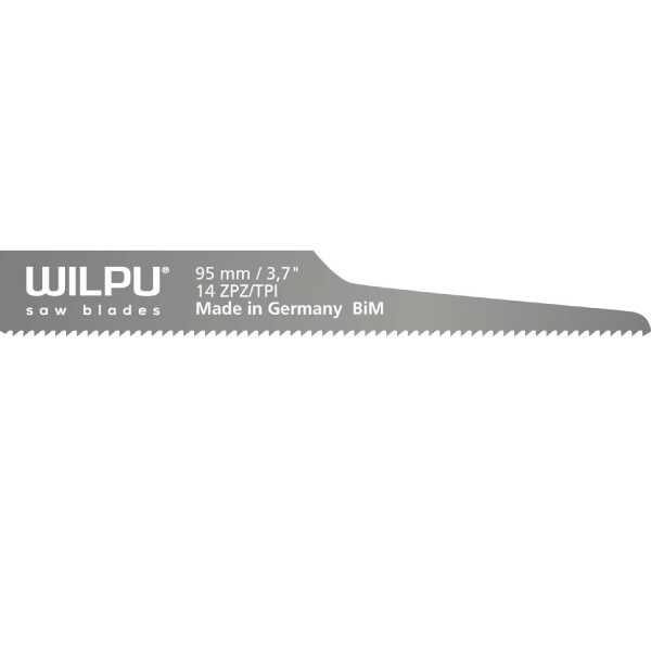WILPU 2001800105 Stichsaegeblatt fuer pneumatische Maschinen L 2018 6 Stk.