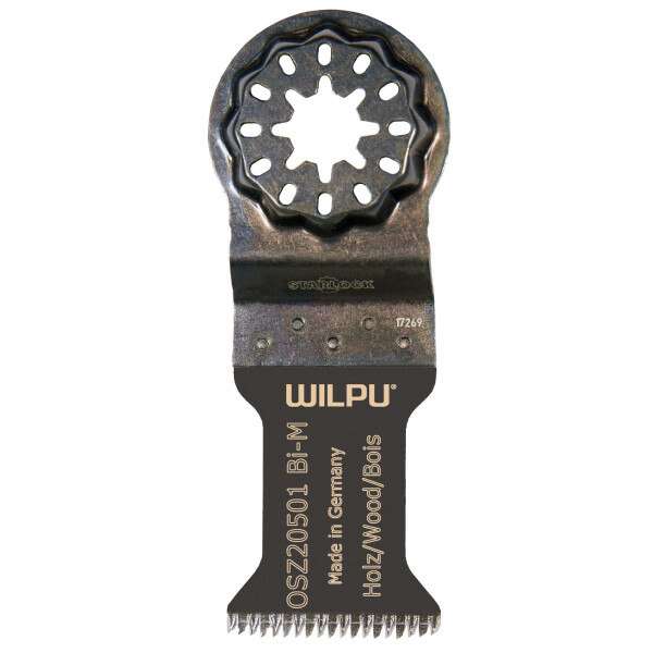 WILPU 2320500005 Saegeblatt fuer oszillierende Elektrowerkzeuge mit STARLOCK Aufnahme OSZ 20505 5 Stk.