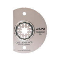 WILPU 2311300001 Segmentsaegeblatt fuer oszillierende Elektrowerkzeuge mit STARLOCK Aufnahme OSZ 11301