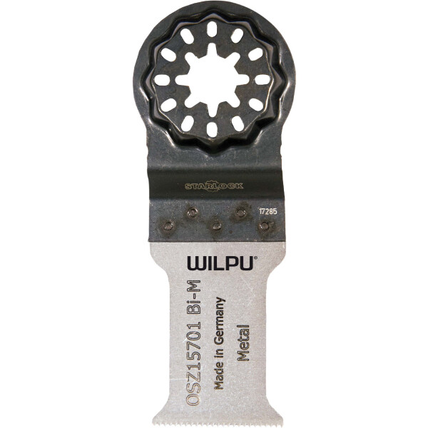WILPU 2315700001 Saegeblatt fuer oszillierende Elektrowerkzeuge mit STARLOCK Aufnahme OSZ 15701