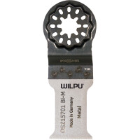 WILPU 2315700005 Saegeblatt fuer oszillierende Elektrowerkzeuge mit STARLOCK Aufnahme OSZ 15705 5 Stk.