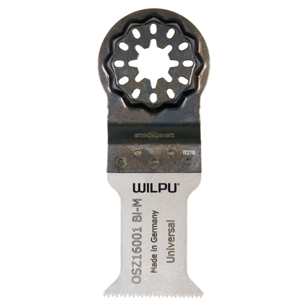 WILPU 2316000001 Saegeblatt fuer oszillierende Elektrowerkzeuge mit STARLOCK Aufnahme OSZ 16001
