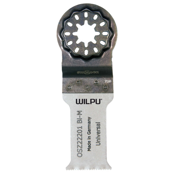 WILPU 2322200005 Saegeblatt fuer oszillierende Elektrowerkzeuge mit STARLOCK Aufnahme OSZ 22205 5 Stk.