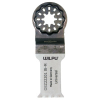WILPU 2322200005 Saegeblatt fuer oszillierende Elektrowerkzeuge mit STARLOCK Aufnahme OSZ 22205 5 Stk.