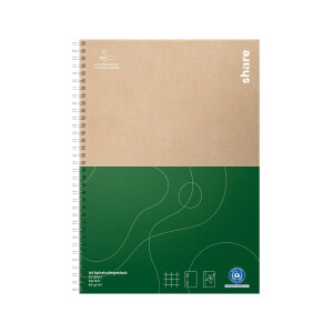 share Collegeblock A4 kariert 80 Blatt 4-0016-A4