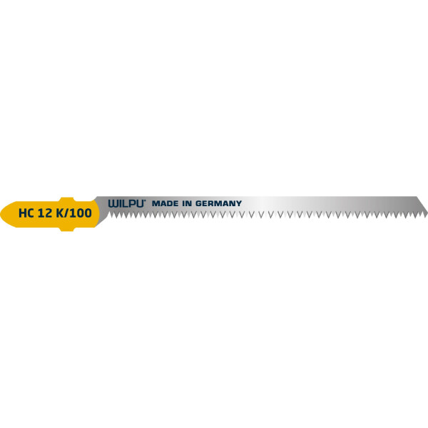WILPU 0211900005 Stichsaegeblatt Einnockenschaft T-Aufnahme HC 12 K/100 5 Stk.