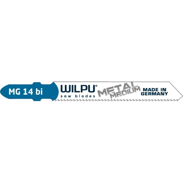 WILPU 0258100005 Stichsaegeblatt Einnockenschaft T-Aufnahme MG 14 bi 5 Stk.