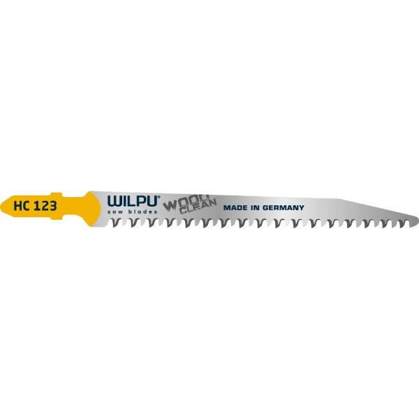 WILPU 0210500025 Stichsaegeblatt Einnockenschaft T-Aufnahme HC 123 25 Stk.