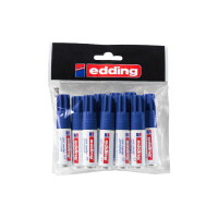edding 4-05-10003  0.5 Mini Permanentmarker 10er-Polybeutel blau