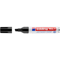 edding 4-1001  No. 1 Permanentmarker schwarz