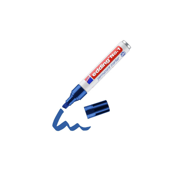 edding 4-1003  No. 1 Permanentmarker blau