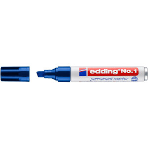 edding 4-1003  No. 1 Permanentmarker blau