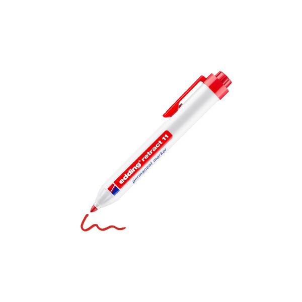edding 4-11002  retract 11 Permanentmarker rot