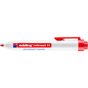 edding 4-11002  retract 11 Permanentmarker rot