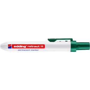 edding 4-11004  retract 11 Permanentmarker grün