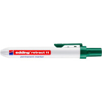 edding 4-11004  retract 11 Permanentmarker grün