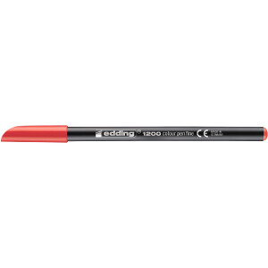 edding 4-1200002  1200 Fasermaler fein rot