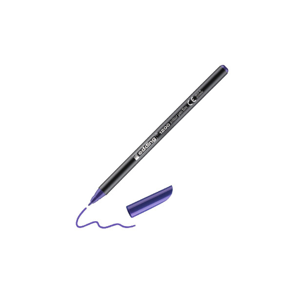 edding 4-1200008  1200 Fasermaler fein violett